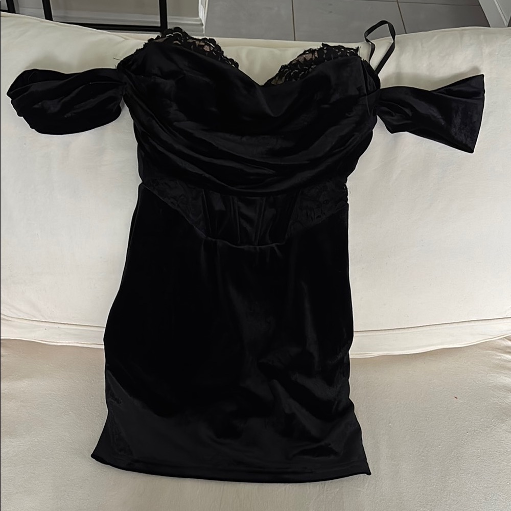 Windsor Black Mini Dress